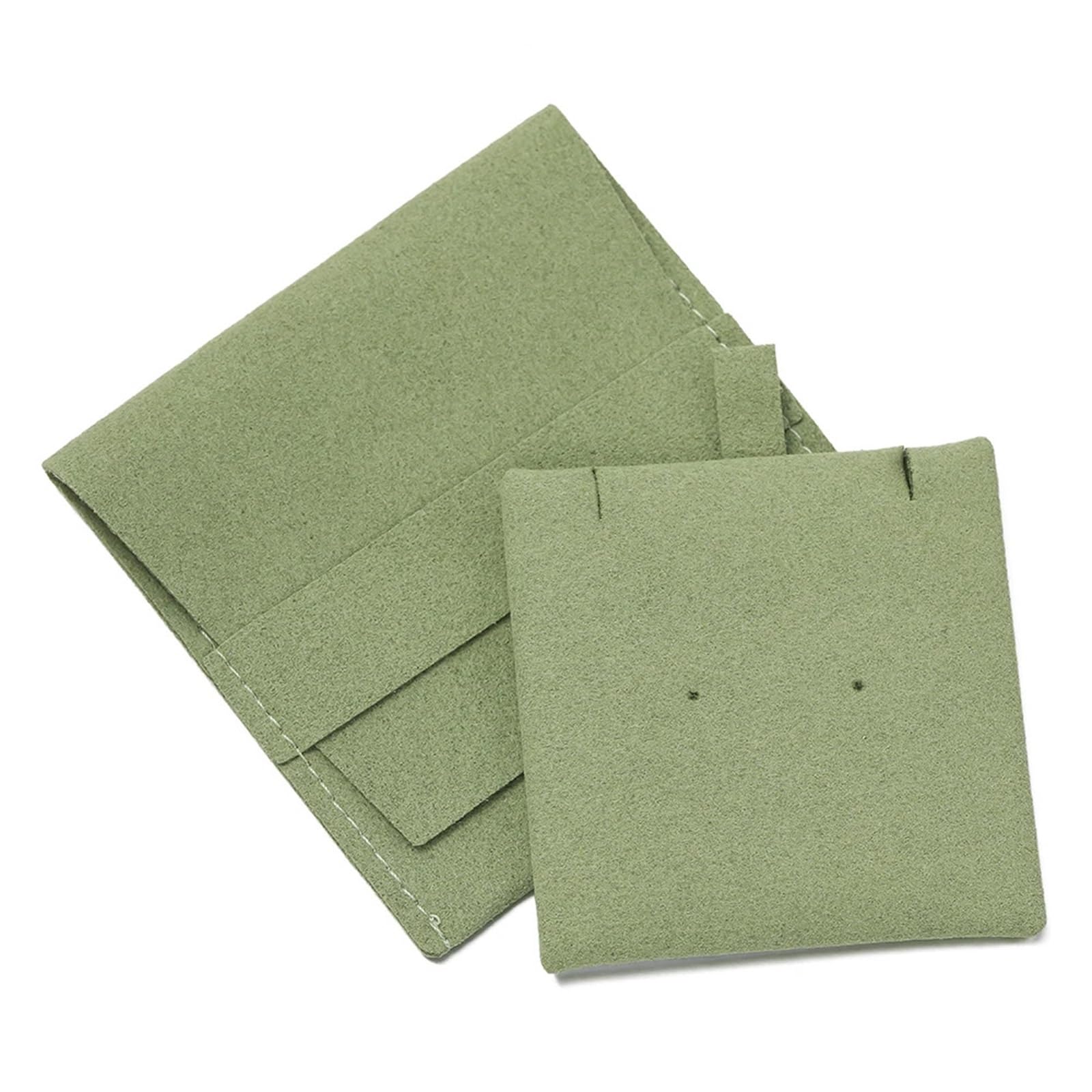 Cidegoo 10Pcs 8x8cm Velvet Drawstring Pouches for Jewelry Gift Storage Bags