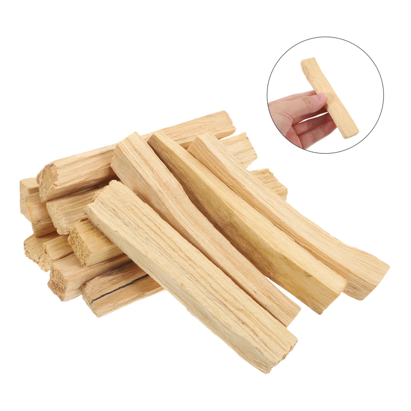 PLAFOPE Varillas de Incienso Natural Palo Santo de Madera, Purificación Energética y Aroma Intenso, para Yoga y Prácticas Espirituales, 100g