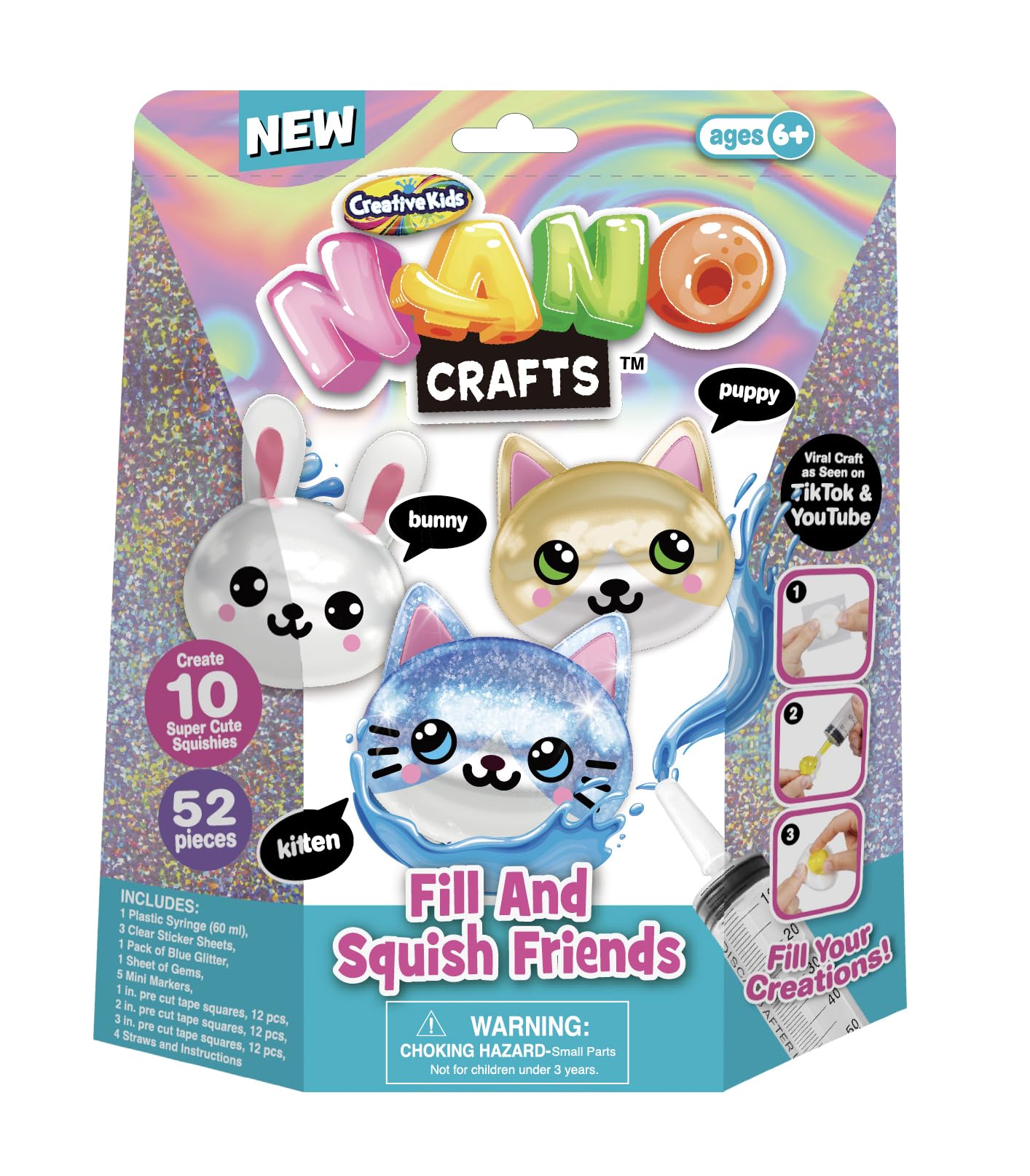 NaNo KITTY ＆ NaNo BABY　2個セット Amazon.com: Nano Crafts Creative Kids Nano Tape Nano Tape