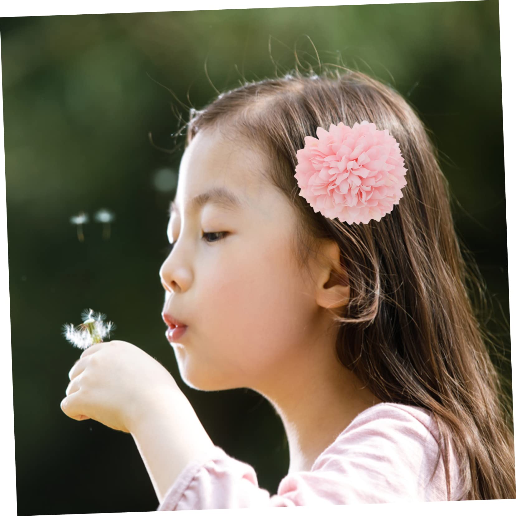 VICASKY 63pezzi Fermagli Per Forma Di Fiore Seta Accessori Eleganti Per Donne Ragazze e Bambine Perfetti Per Occasioni Speciali e Festività