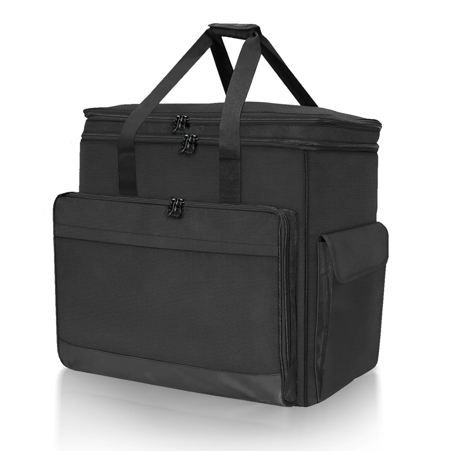 SUNDOY Custodia da viaggio per PC desktop, borsa a torre per computer con tracolla, impermeabile, custodia da viaggio per computer desktop, tastiera, mouse e accessori, Zaino da scrivania, Desktop