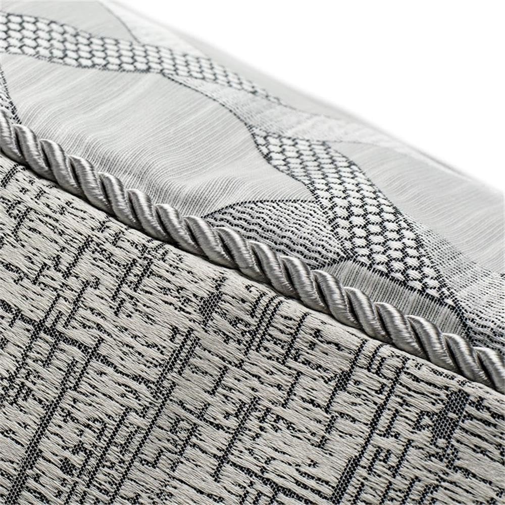 Michael Amini BCS-KS10-NWPRT-PLTN 10 Piece Newport Comforter Set, King, Platinum