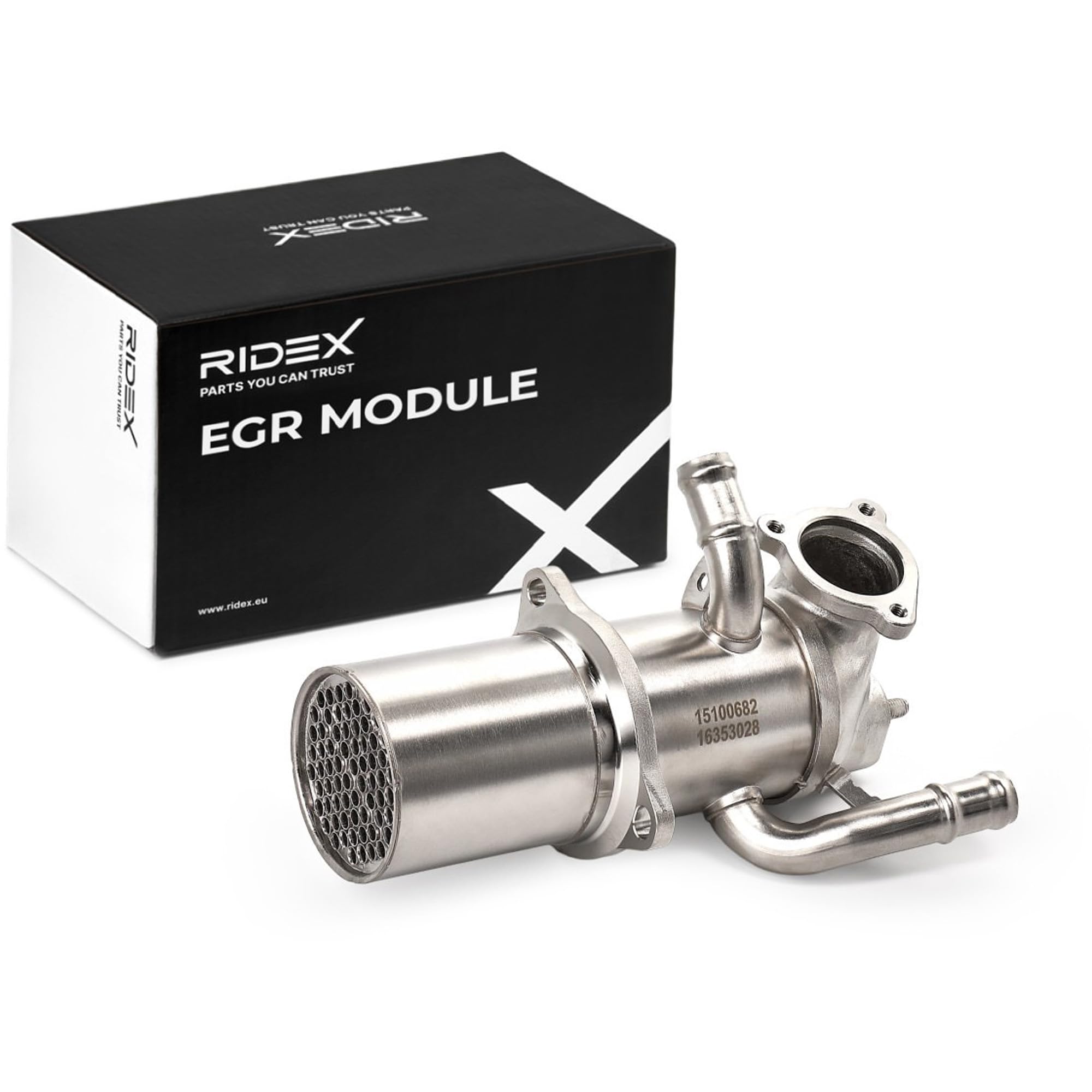 RIDEX 4198E0072 Modulo EGR senza valvola EGR (ricircolo gas scarico) Compatibilità con AUDI A4 Avant 8K5, B8