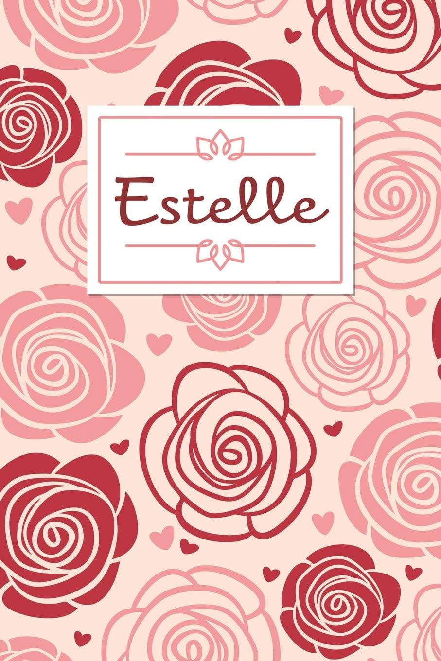 Estelle: Personalised Notebook / 120 Lined Pages / Perfect for journaling and writing notes.
