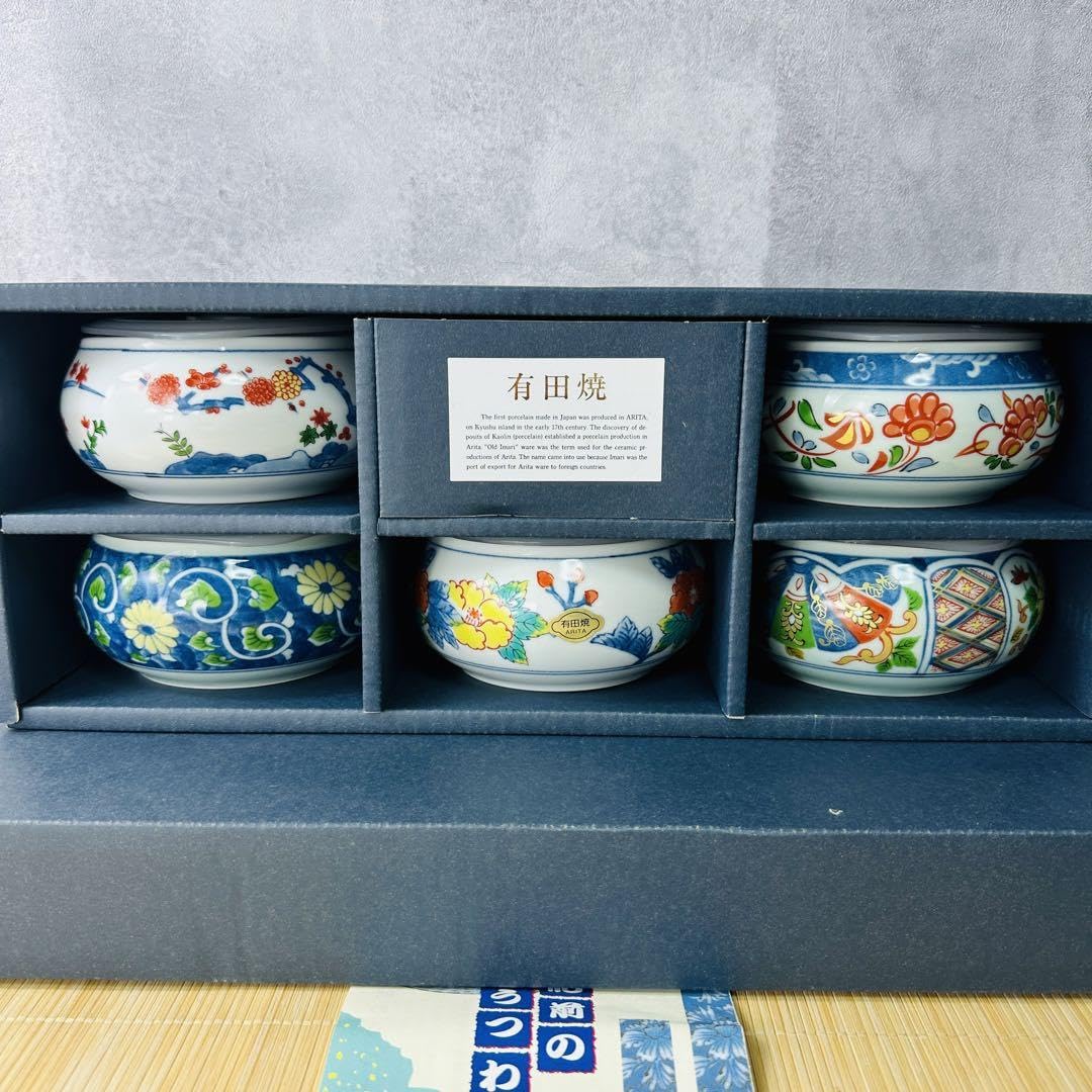 ひーちゃん専用　希少　有田焼　幸楽窯　小鉢　2つセット　蓋付き　アンティーク kr030689_005.jpg