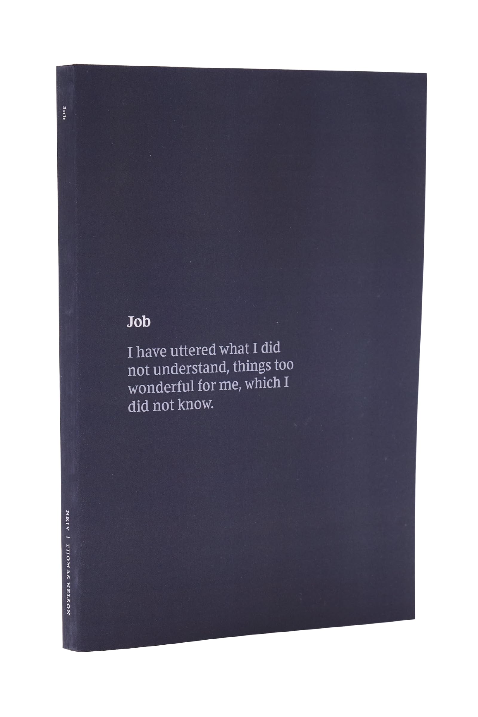 NKJV Bible Journal - Job: Holy Bible, New King James Version