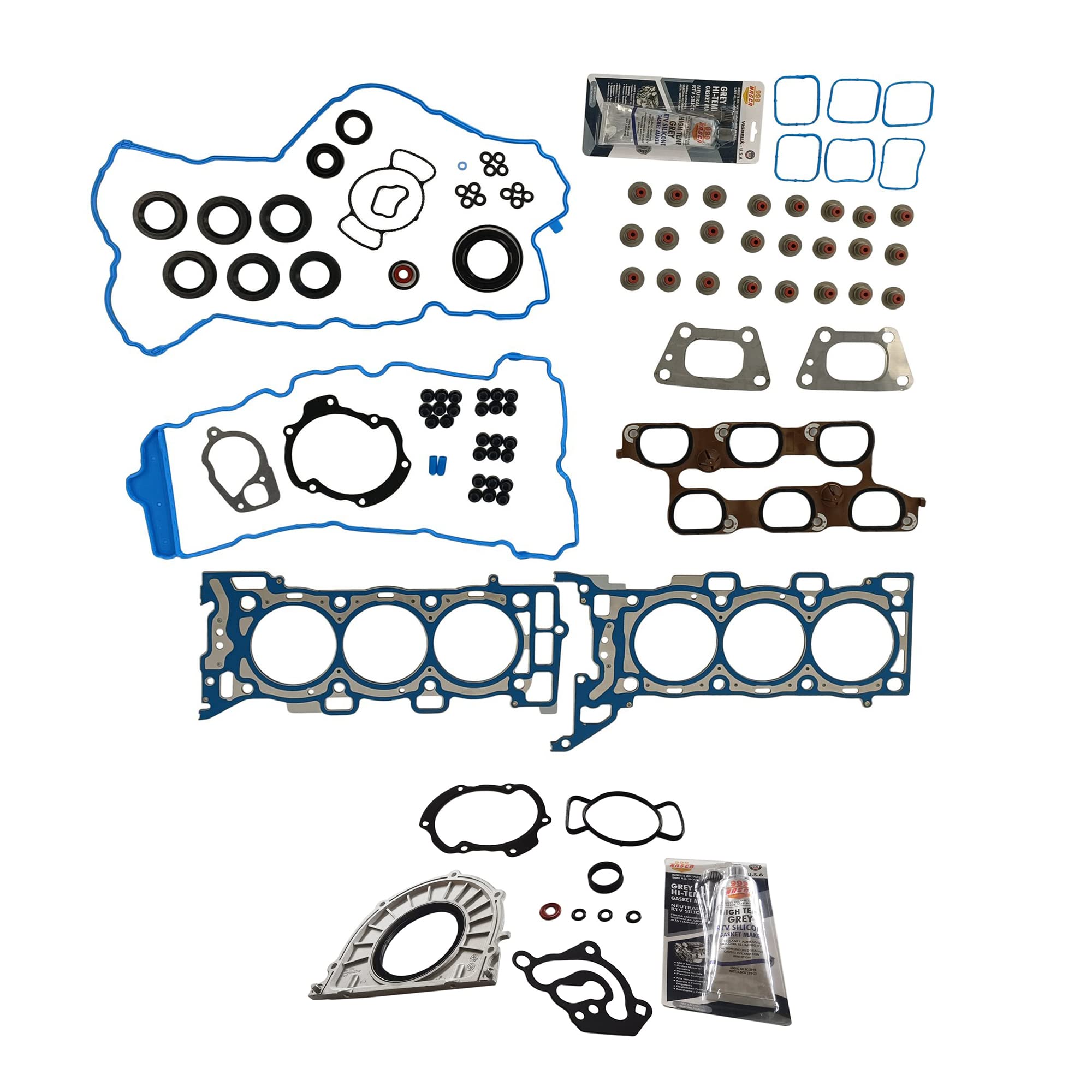 Partsflow Head Gasket Set For 2010 Buick Allure For 2010 Buick Lacrosse For 2012 Chevrolet Captiva Sport For 2010-2012 Chevrolet Equinox For 2010-2012 Gmc Terrain For 2010-2011 Cadillac Srx T598325