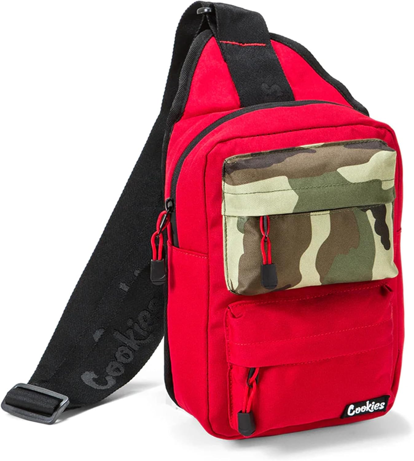 COOKIES Rack Pack Over The Shoulder Bag – Smell Proof Unisex Crossbody Bag for Men & Women–For Hiking,Travel & Everyday Carry