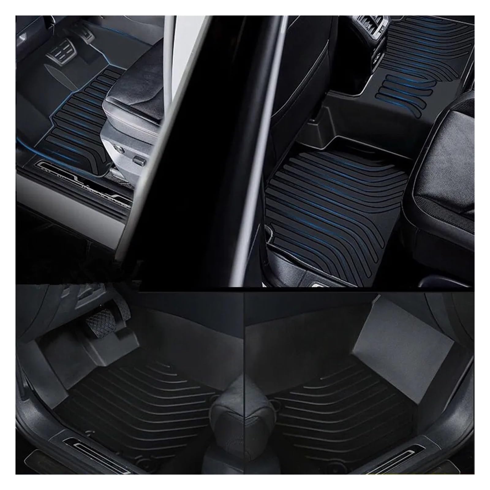 Compatible with Toyota Series Car Floor Mats Corolla Reiling Compatible with RAV4 Rongfang Dual Engine Camry Vios Zhi — view 3