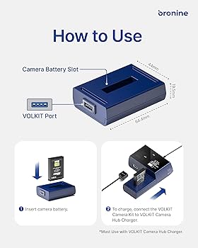 ブロナイン　Bronine Nikon 2ポートチャージャー アダプター ブロナイン Bronine Nikon 2ポートチャージャー アダプター Bronine 2