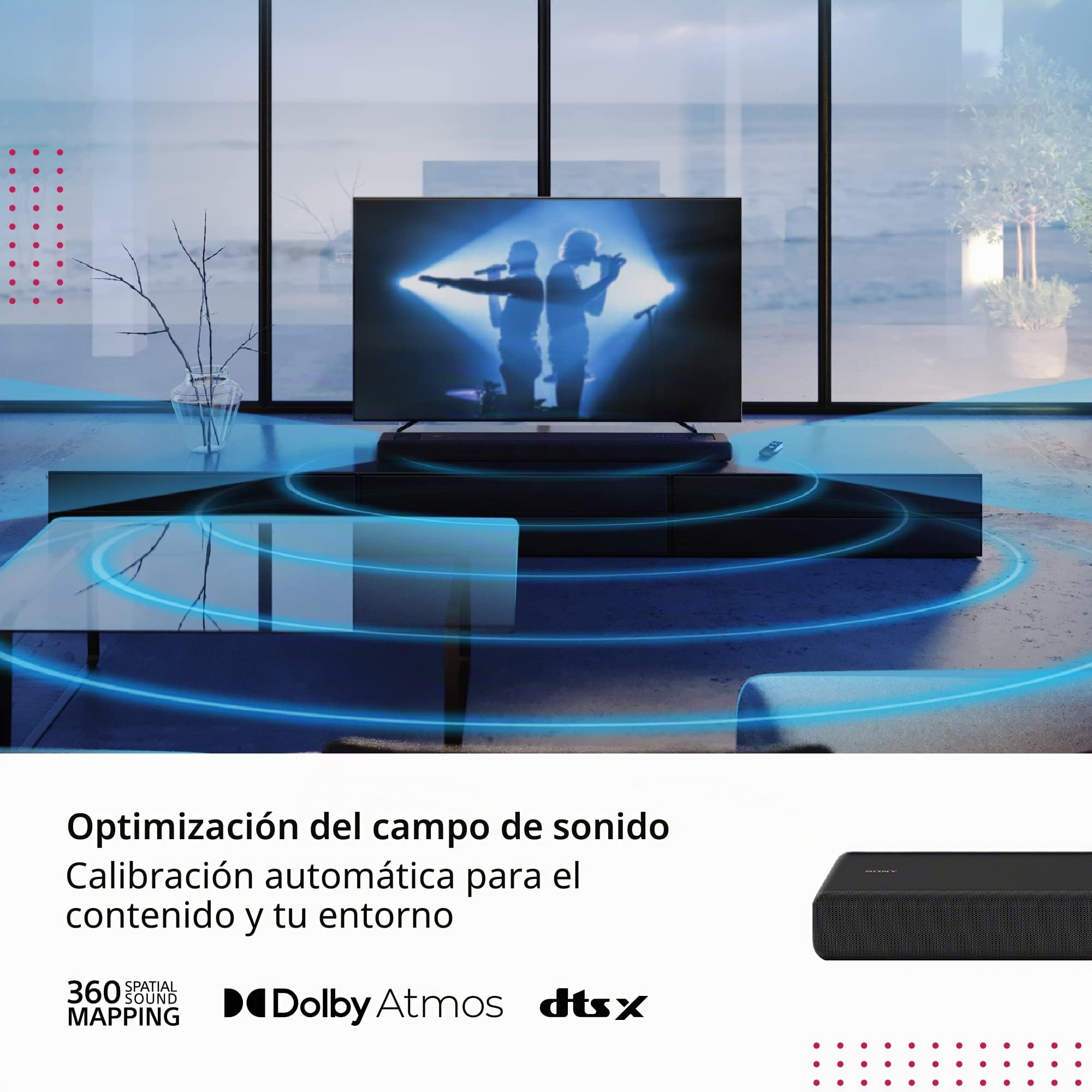 Sony HT-A3000 Barra de Sonido 3.1 Canal | Dolby Atmos®