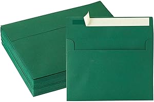 Green Envelopes for Your Mailing Goodness