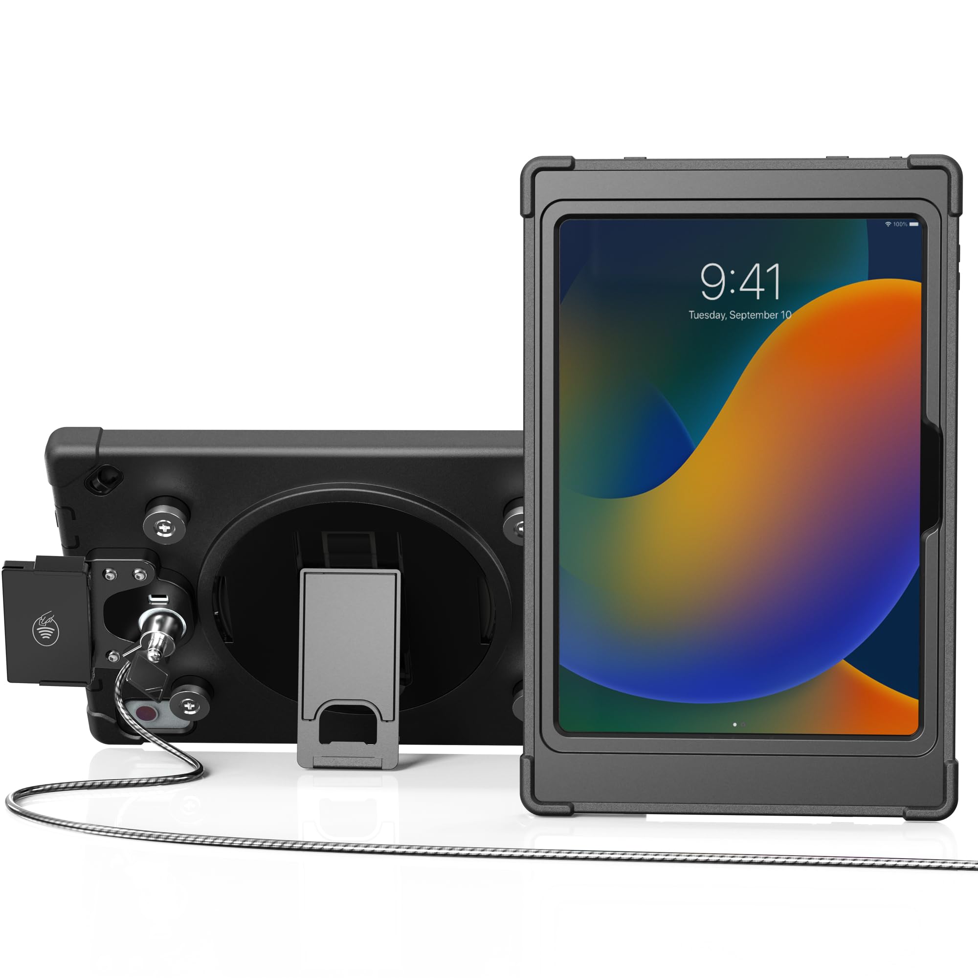 Magnetic Splash-Proof Case – CTA Digital Water-Resistant Enclosure w/Holder  for Moby 5500 Card Reader