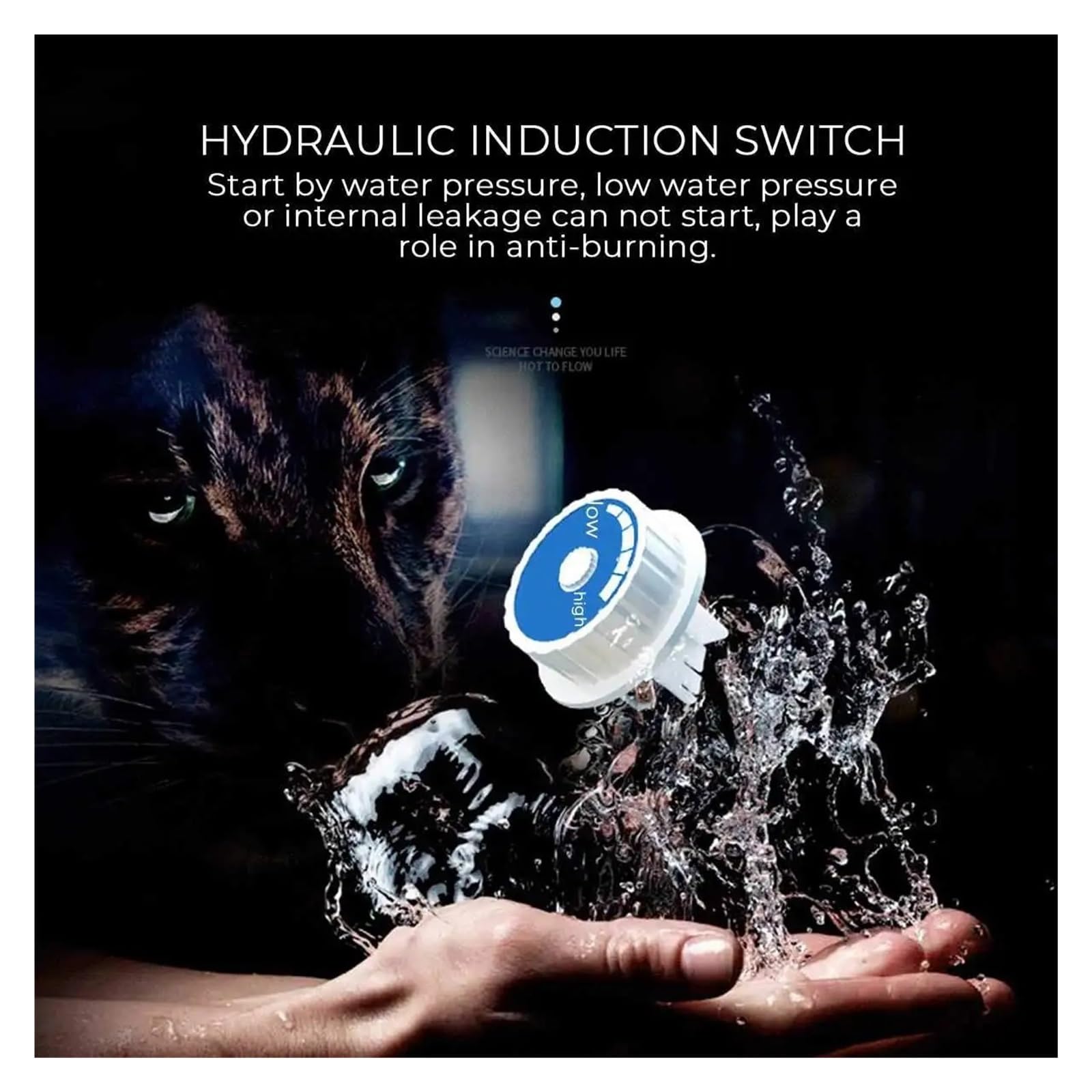 Electrodomésticos, Hogar, Mini Calentador De Agua, Grifo Baño Doméstico Eléctrico Caliente Sin Tanque Con Cabezal Ducha, Pantalla LCD Temperatura Compacto y duradero