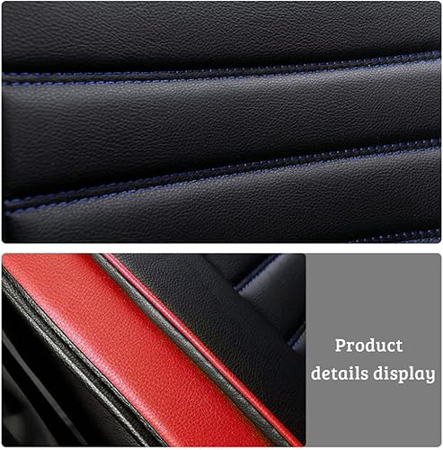 Miniatura 5 de Fundas de asiento de automóvil de lujo para GLA 250, juego completo de fundas de piel sintética para 5 asientos, antideslizantes, impermeables,
