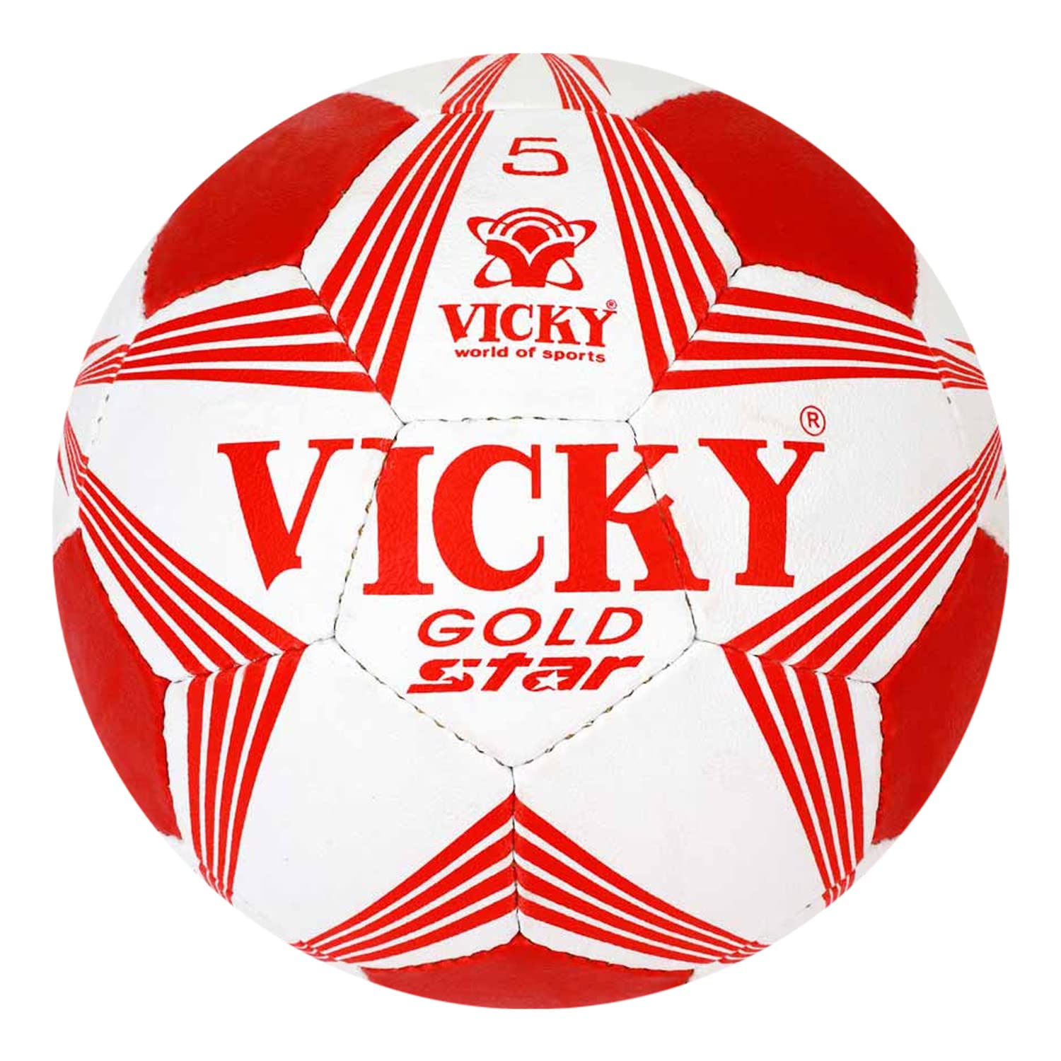 Vicky iSmile Football Hand Sewn Synthetic Leather P.V.C Design Ideal for Outdoor Soccer Practicing & Training- Multicolor, Size-5 (B088B8DLDK) Amazon Price History, Amazon Price Tracker