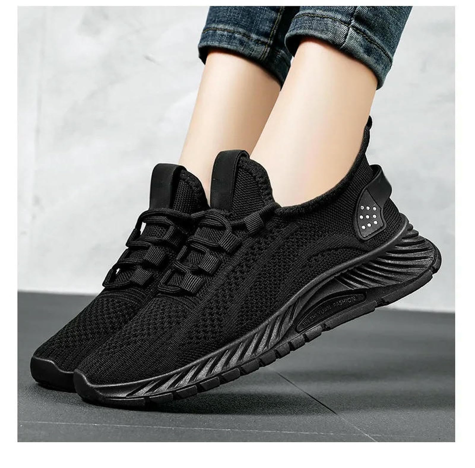 Scarpe Basse Casual da Donna in Rete Traspirante