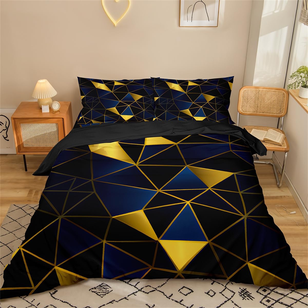 Housse de couette microfibre douce parure de lit 220x240 avec fermeture éclair