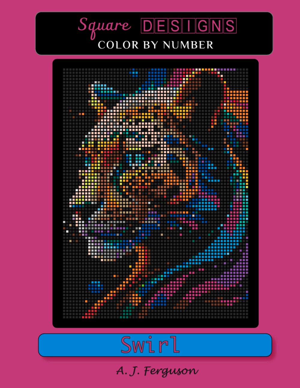 Swirl Color by Number book - Standard paper