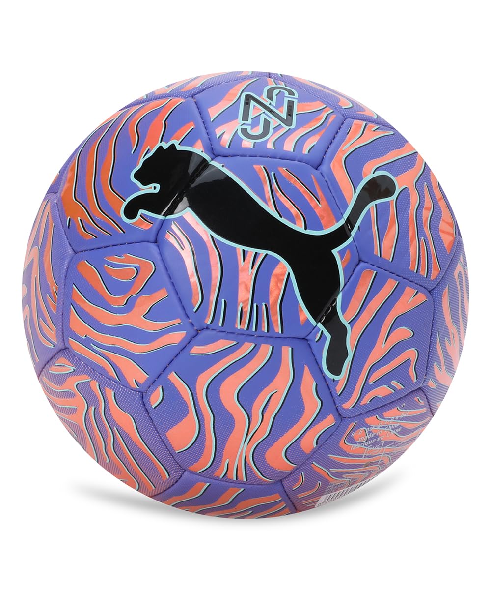 Puma Unisex-Adult, NEYMAR JR Graphic miniball, Orange Poppy-Black, (8467901)-picture-23