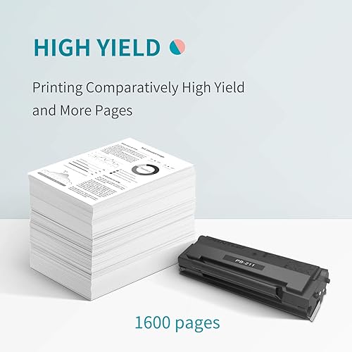 Miniatura 3 de PANTUM Cartucho de tóner negro PB-211 compatible con P2200, P2500W, P2502W, M6500NW, M6550NW, M6552NW, M6600NW, M6602NW Series, Yeilds hasta 1600