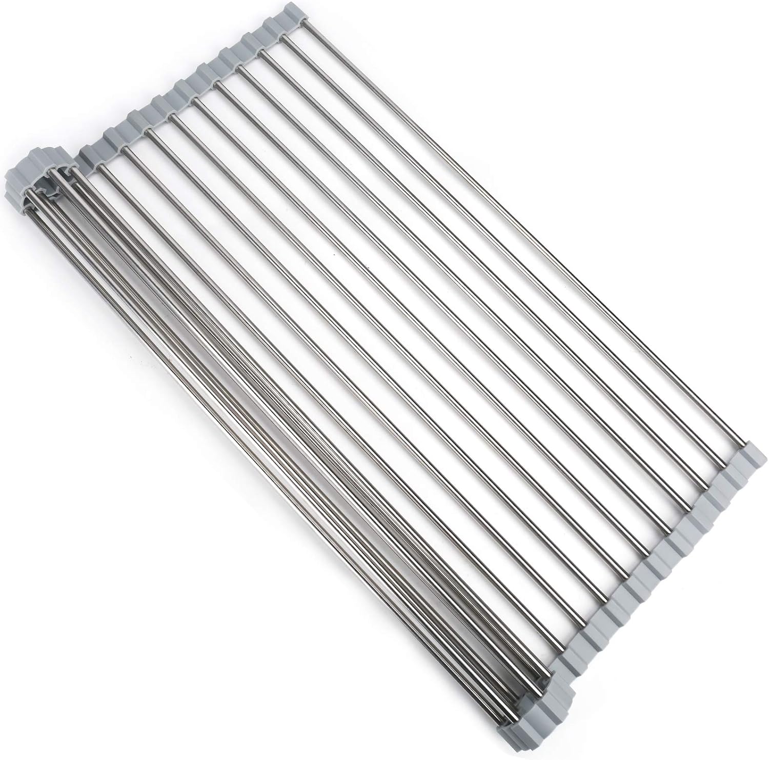 AJulyBee RollUp Dish Drying Rack Over The Sink