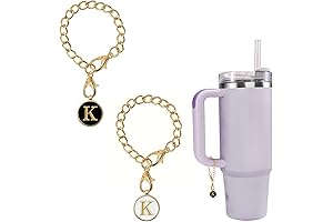 Letter Charm Accessories for Stanley Cup: Enhance Your Tumbler's Style with Personalized Accents