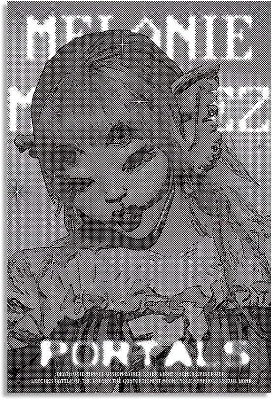 Amazon.com: melanie martinez Poster Music Album Poster Rapper Hip-hop ...