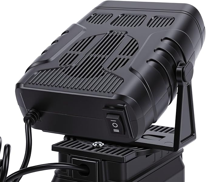 Calefactor Eléctrico Portátil con Termostato y 2 Modos de Calor miniatura 5