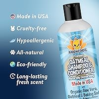 Vista 4 de Bodhi Dog - Colonia de talco de bebés, 4 onzas + champú de avena, paquete de 8 onzas