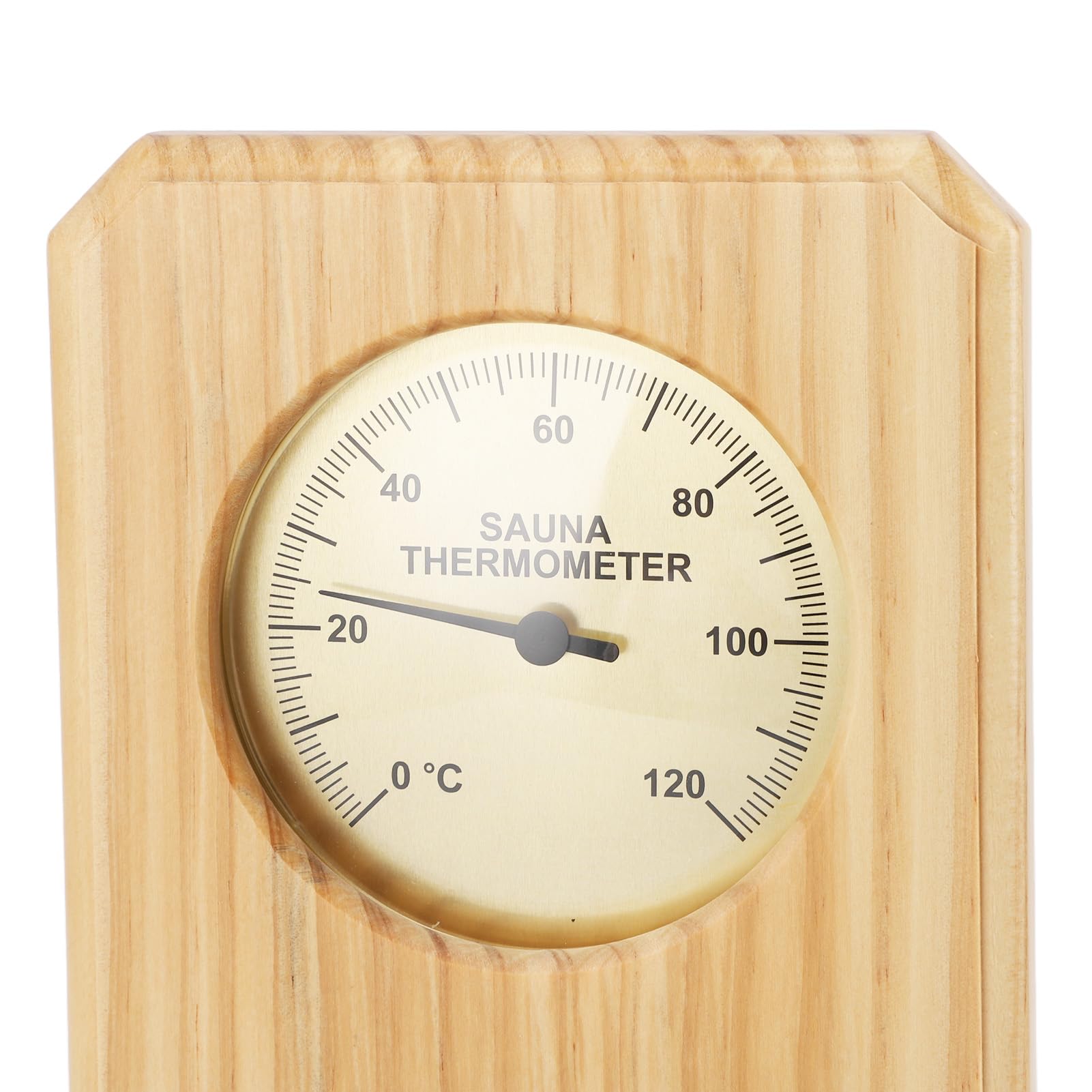 Hygrothermographe de Sauna en Bois, Thermomètre et Hygromètre D'ambiance, Mesure de l'humidité et de la Température