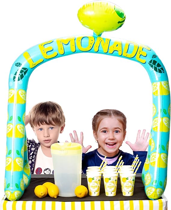 Inflatable Lemonade Stand 37" x 41" Inch Lemonade Sign