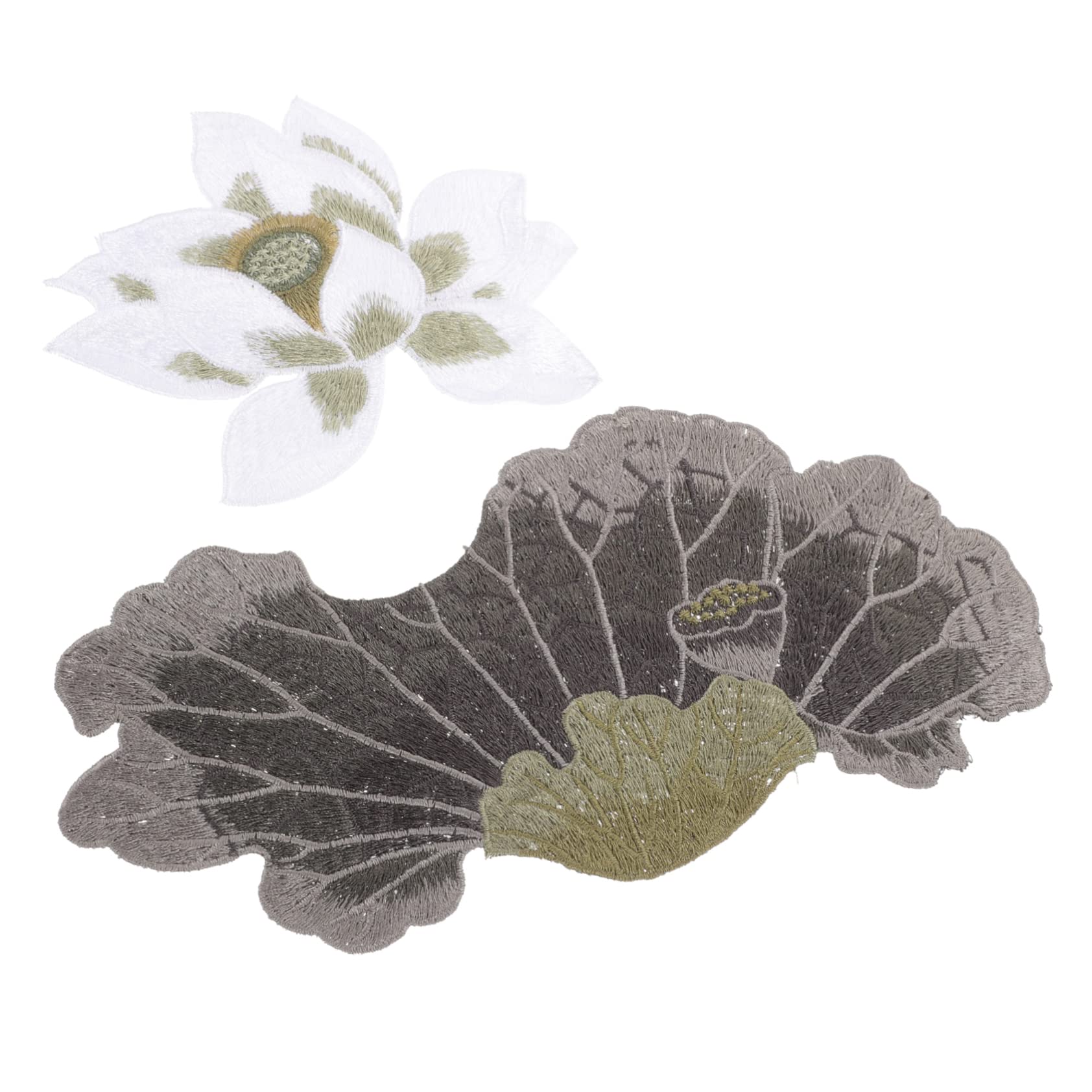 10pezzi Toppe Termoadesive Ricamate Forma Di Fiore Applique Per Abbigliamento Jeans e Borse Decorazioni Eleganti Stile Boho Per Riparazioni e Personalizzazioni