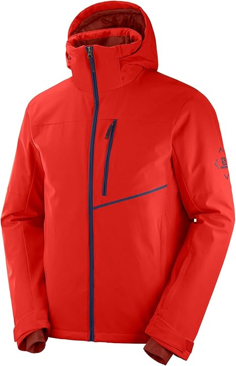 Veste De Course Brooks Pour Homme - XL - Rouge - Légère Et Déperlante