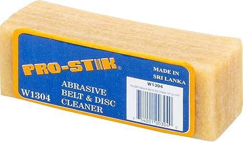 Prostik W1304 Abrasive Belt/Disk Cleaner, 1-3/8-by-1-3/8-by-4-1/4-inch