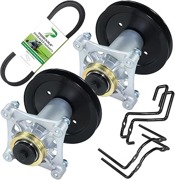 2 Pack 587819701 Spindle Assembly for Craftsman 42" YTH18542 Decks