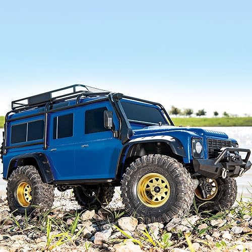 Miniatura 28 de GLOBACT Ruedas Beadlock 1.9 - Cubo de rueda RC -0.43 pulgadas de desplazamiento para 1/10 TRX4 TRX6 Axial SCX10 I II III Pro Redcat RC Crawler