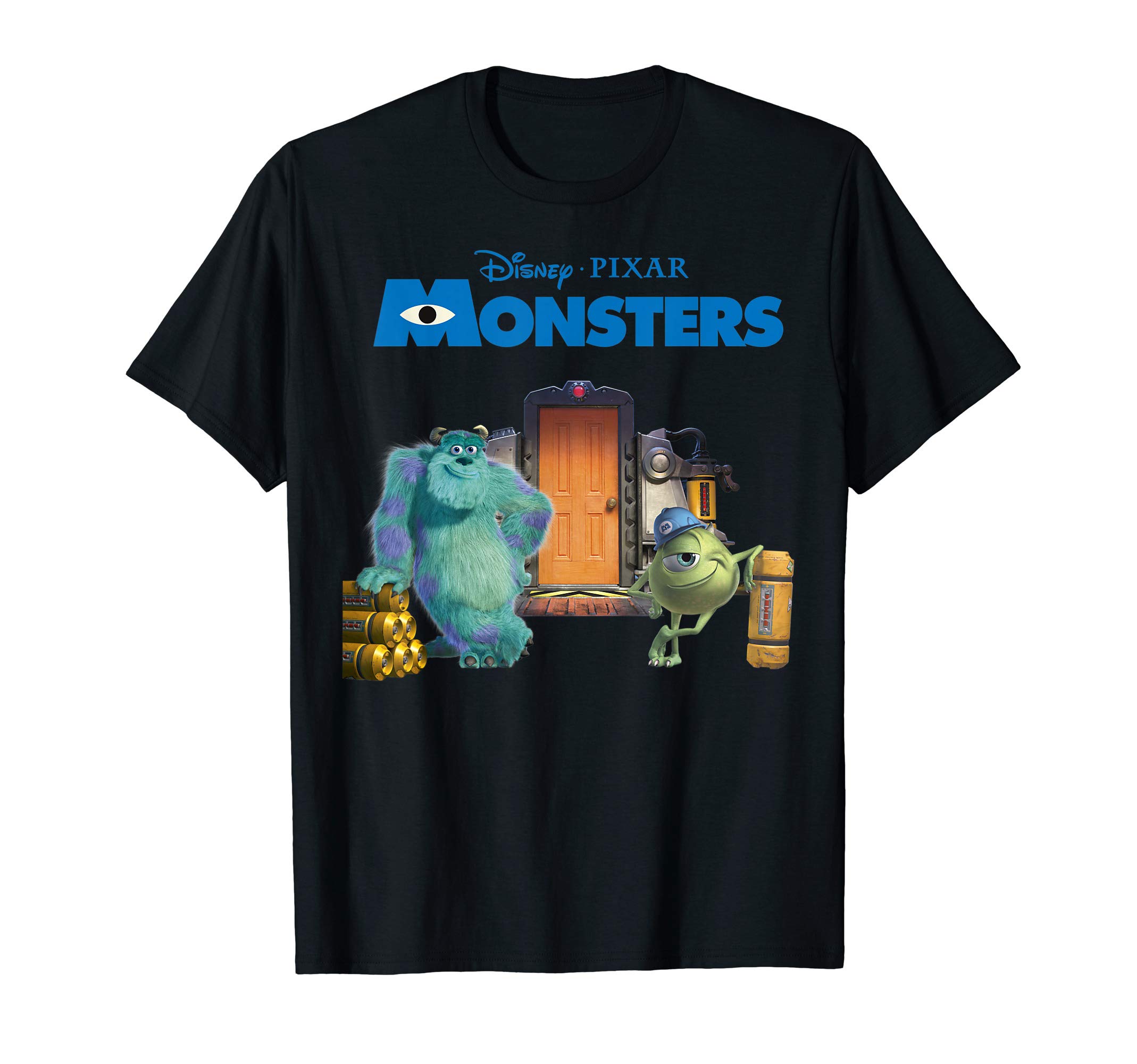 Disney Pixar Monsters, Inc Scream Factory Movie Poster T-Shirt