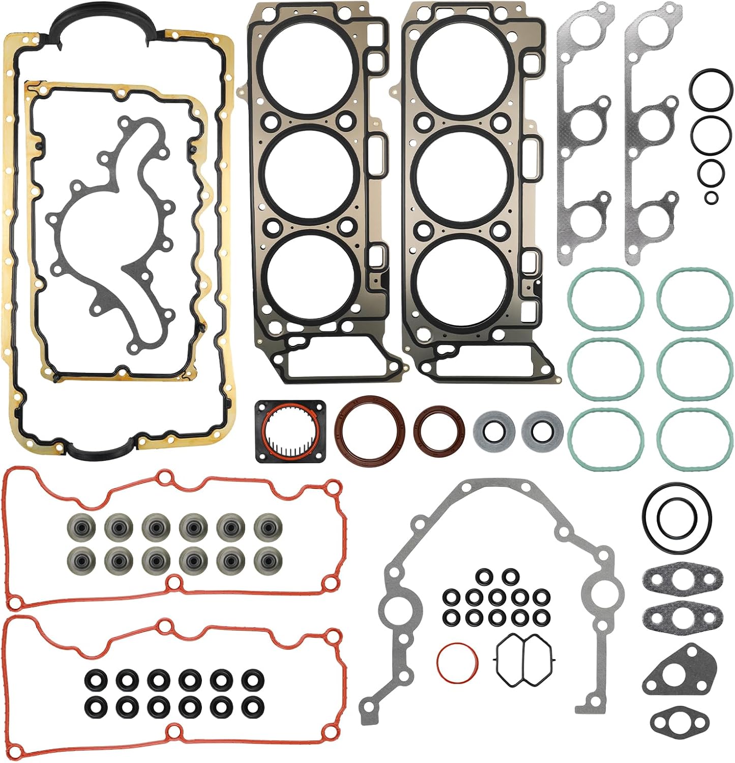 Carbhub Cylinder Engine Head Gasket Set HS9293PT-2 Compatible with Mazda B4000 2001-2003 Compatible with Mercury Mountaineer 2002-2003 Compatible with Ford Explorer Sport Trac Ranger 2001-2003