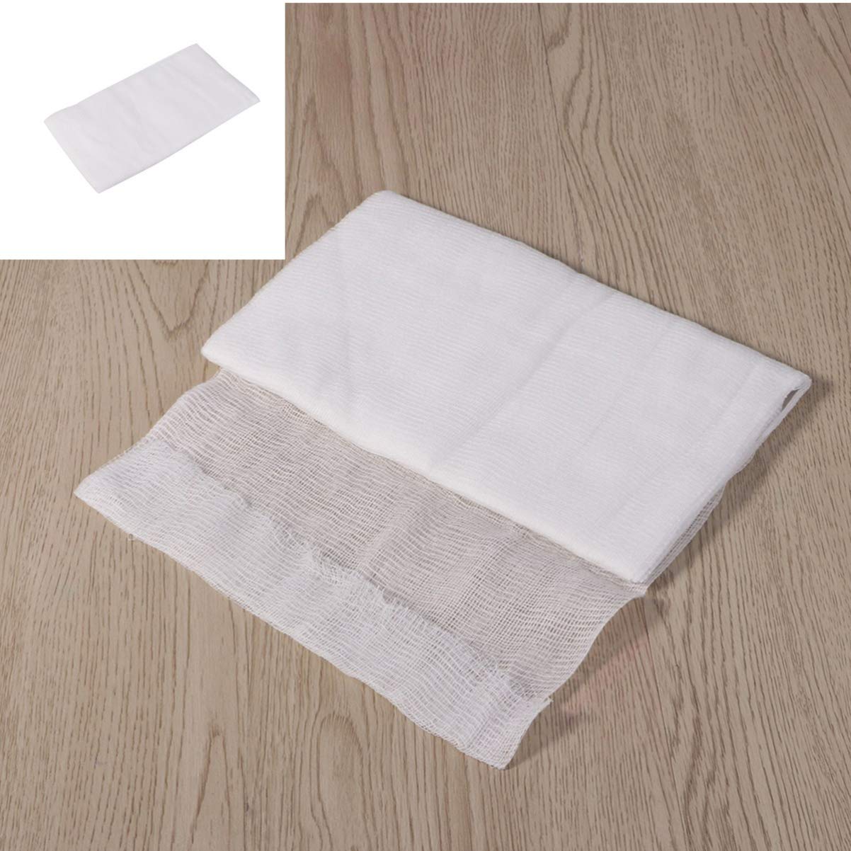 1Pc Home Kitchen Filter Making Cloths Cooking Cloth Cheese Absorbent Cotton ? Fine Strainer Bag Muslin Cheesecloth for Cheesecloth, Straining Reusable and Milk Ultra (Food