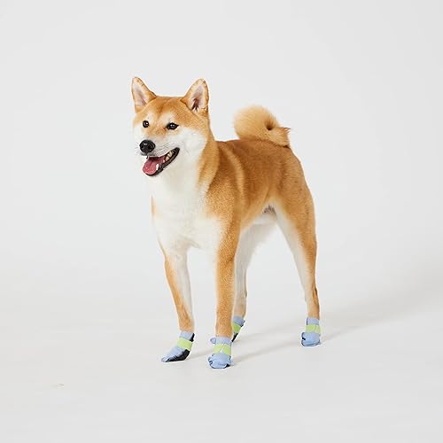 Miniatura 8 de WICKEDPUP Botines para mascotas para perros y gatos, 48 unidades, calcetines desechables para dejar de lamer, zapatos para cachorros para protección