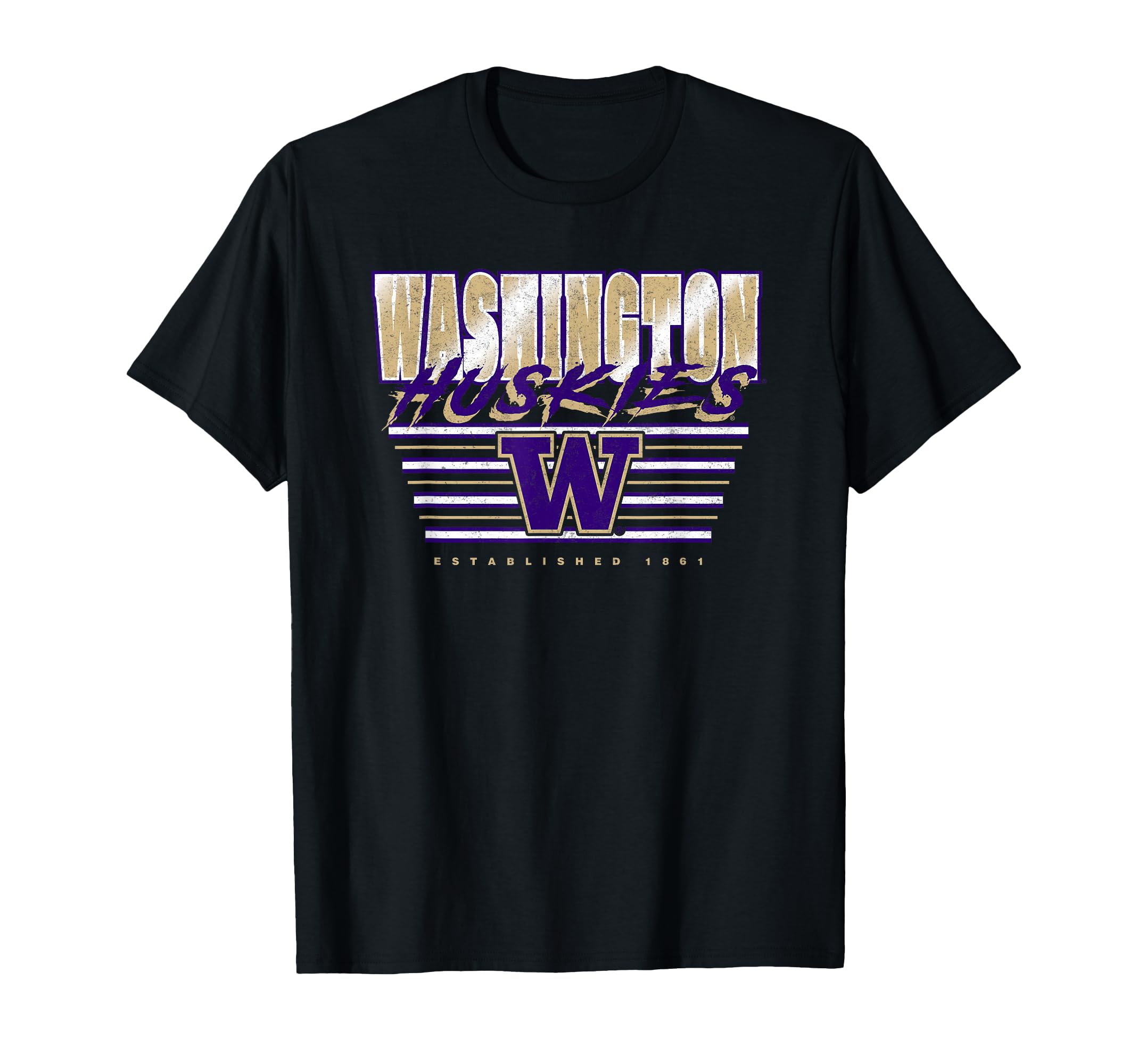 Washington Huskies Vintage 90's Decibel Officially Licensed T-Shirt