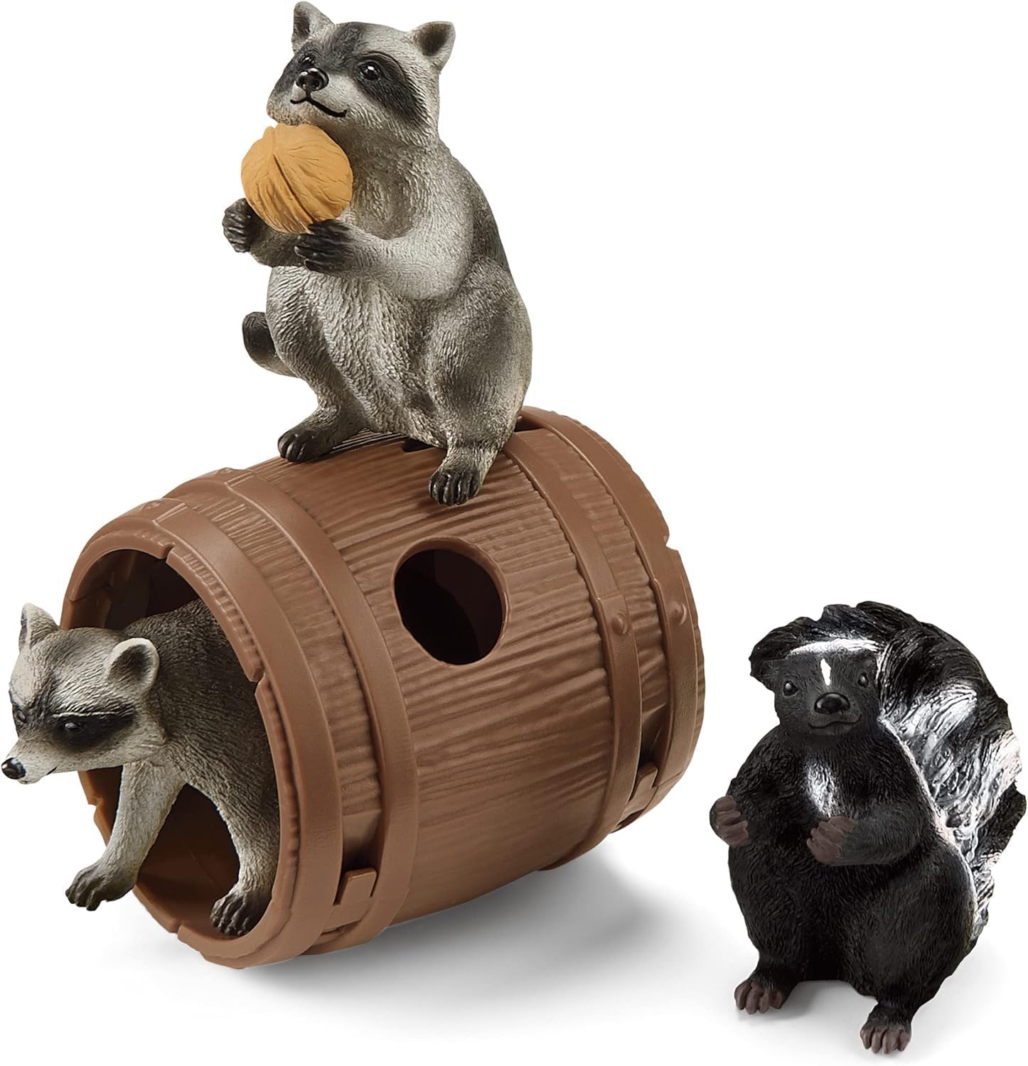 Schleich Wild Life, 5-Piece Playset, Animal Toys for Boys and Girls 3-8 Years Old, Nutty Mischief, Ages 3+