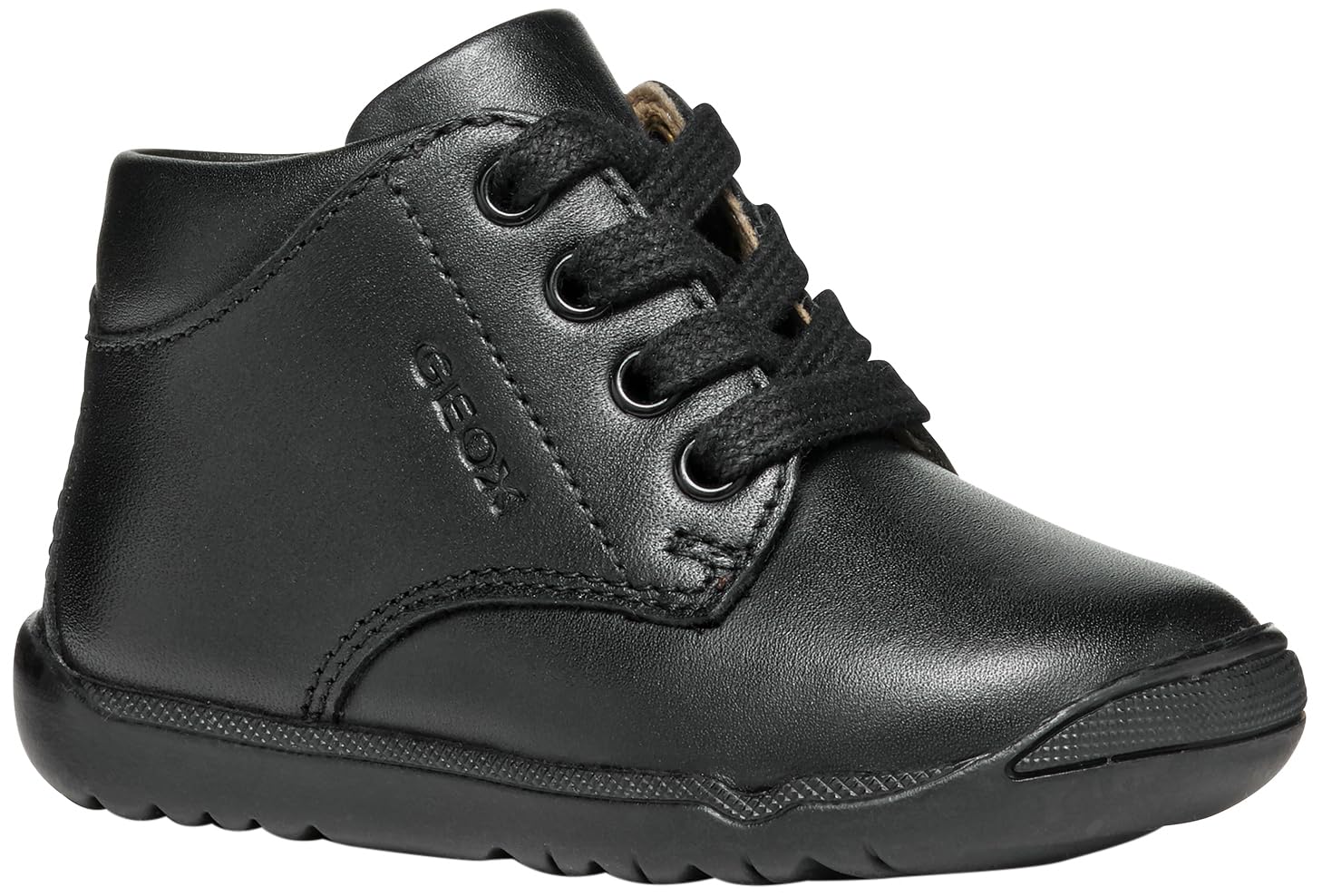 Geox Baby B MACCHIA BOY A Sneaker, Black, 1 UK Child