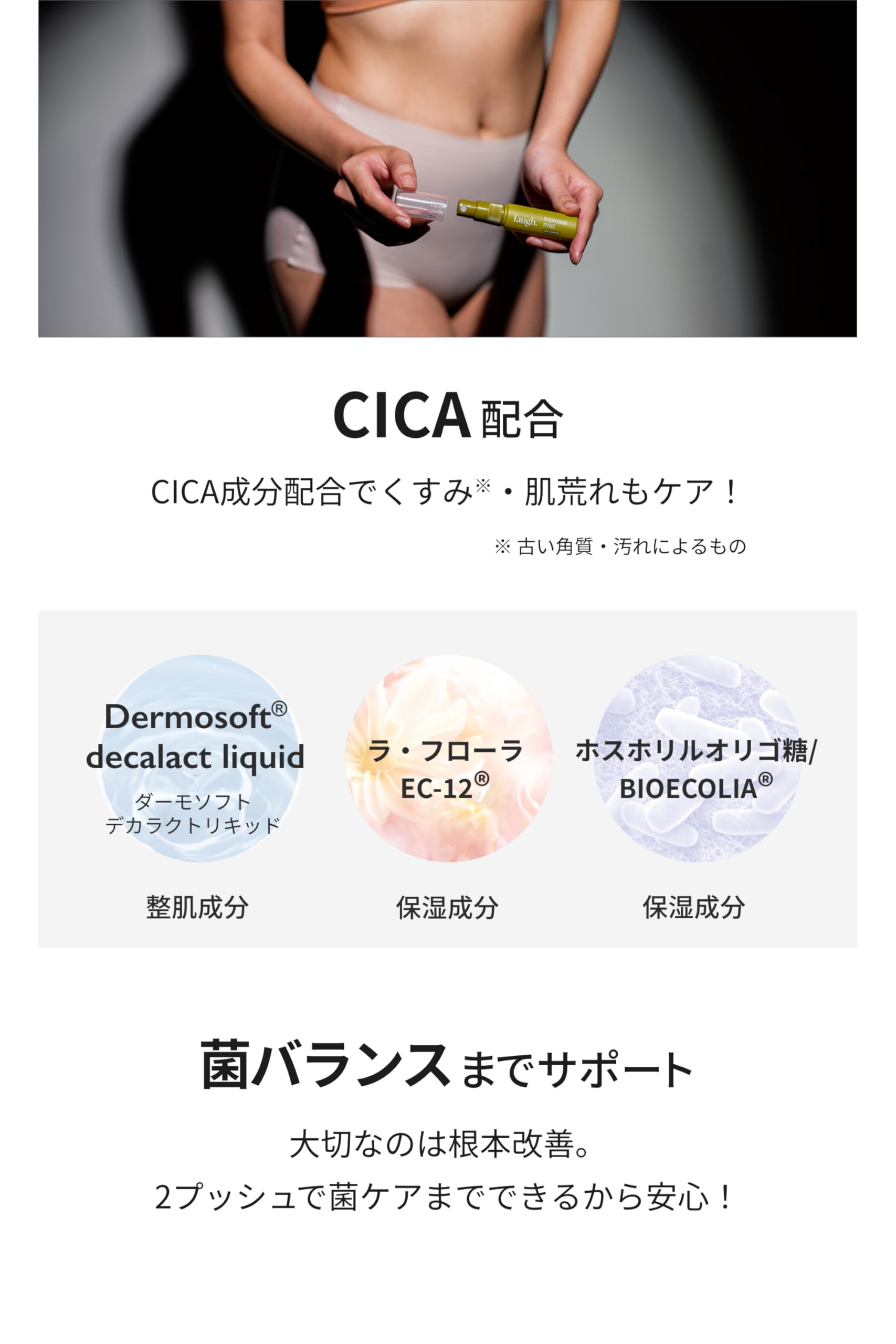 Amazon.co.jp: 【公式】laugh. ラフドット インティメイトミスト