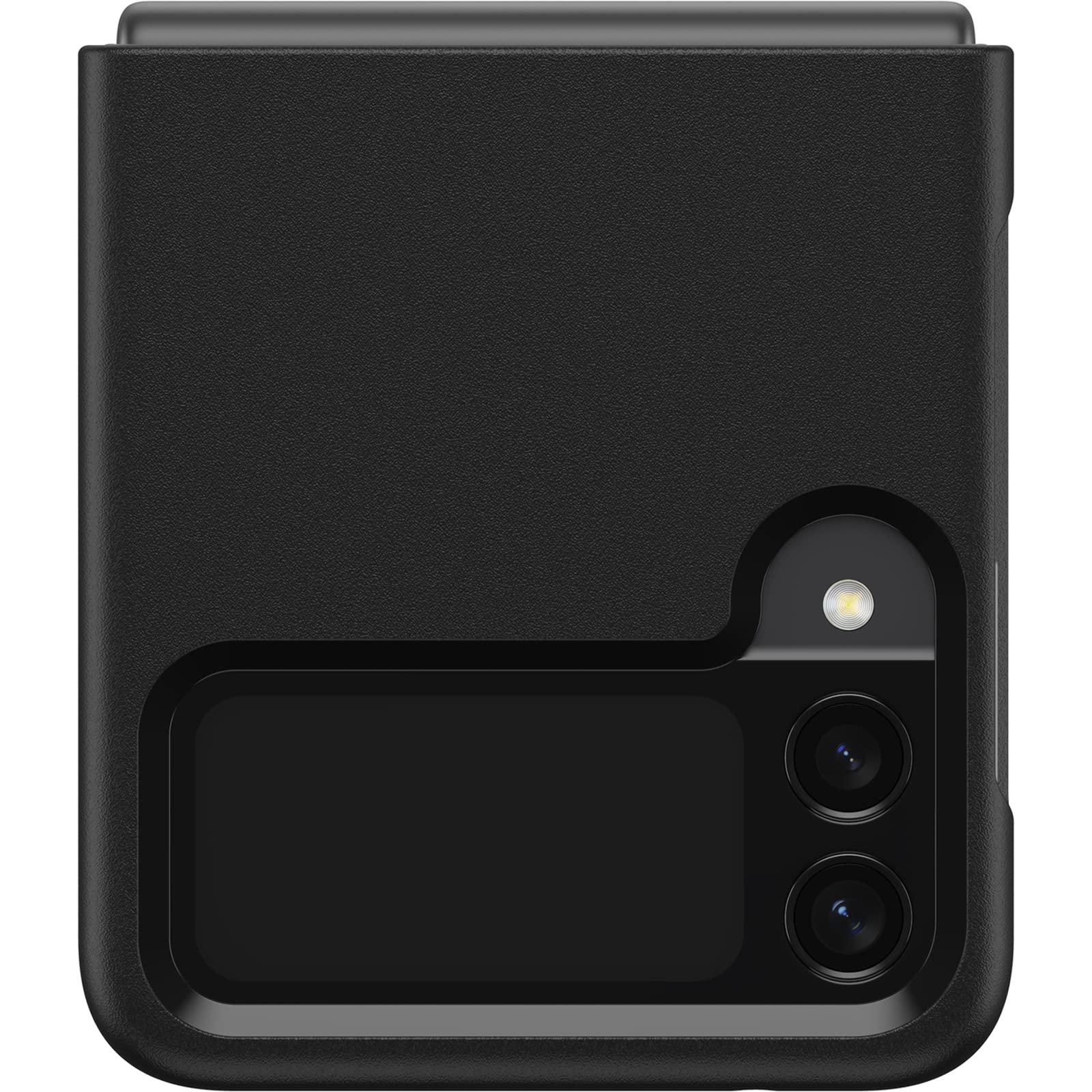 OtterBox Cover per Samsung Galaxy Z Flip3 5G Thin Flex, Resistente a Shock e Cadute, in 2 Pezzi, Testata 2X vs Norme Anti Caduta Mil-Std 810G, per telefoni Pieghevoli, Nero