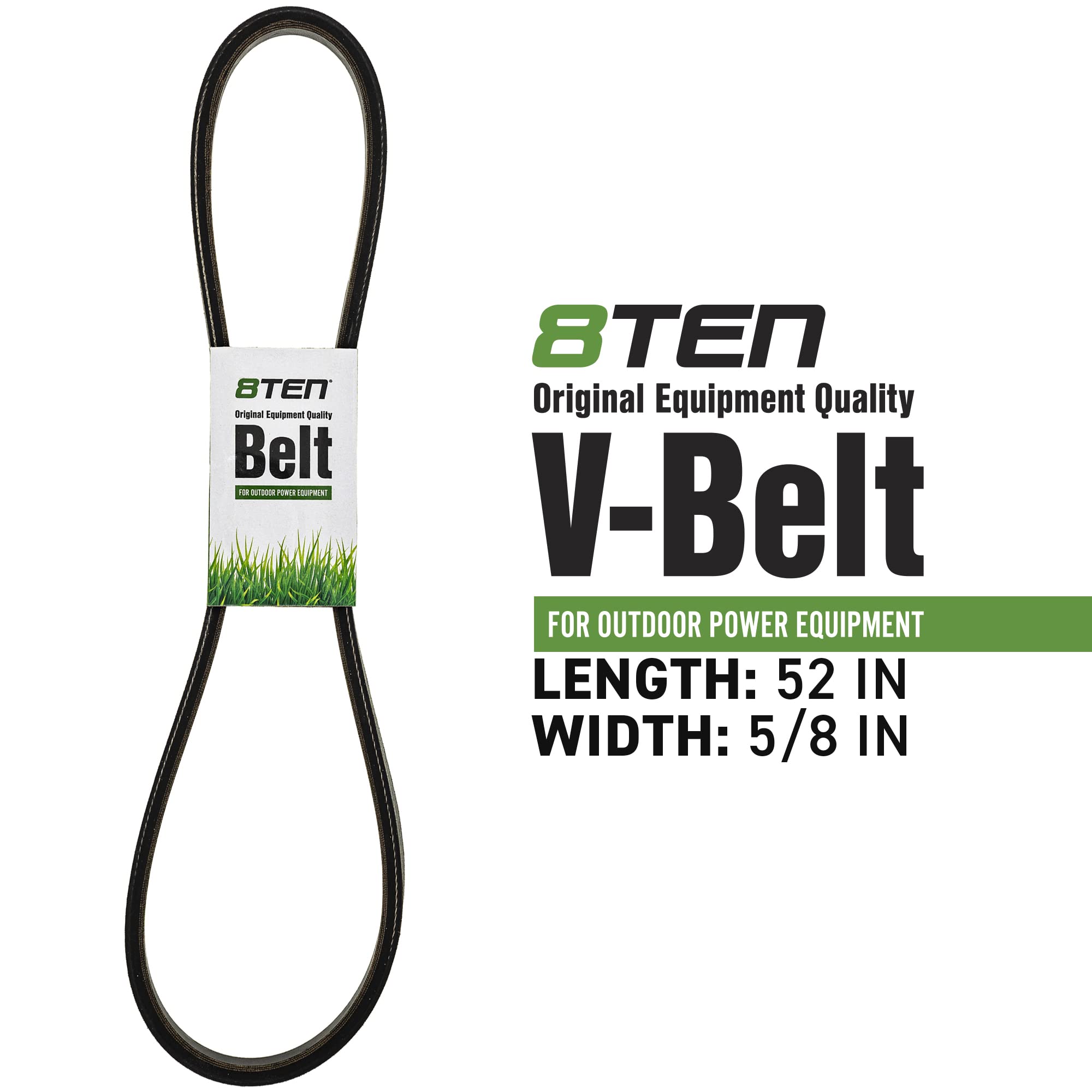 Amazon.com : 8TEN Raw Edge Drive Belt for Exmark Scag Husqvarna