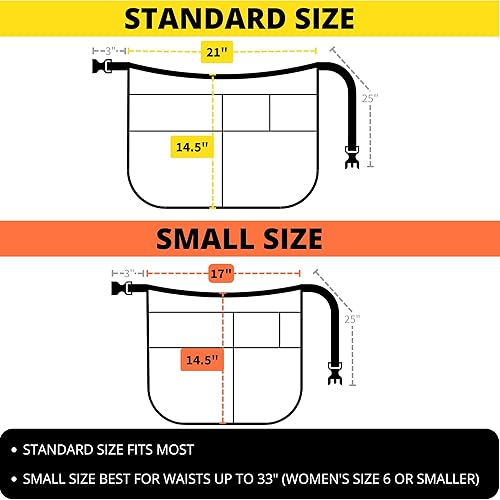 Miniatura 7 de Delantal de limpieza profesional impermeable de 5 bolsillos. Hecho para limpiadores profesionales. Como un carrito de limpieza alrededor de tu