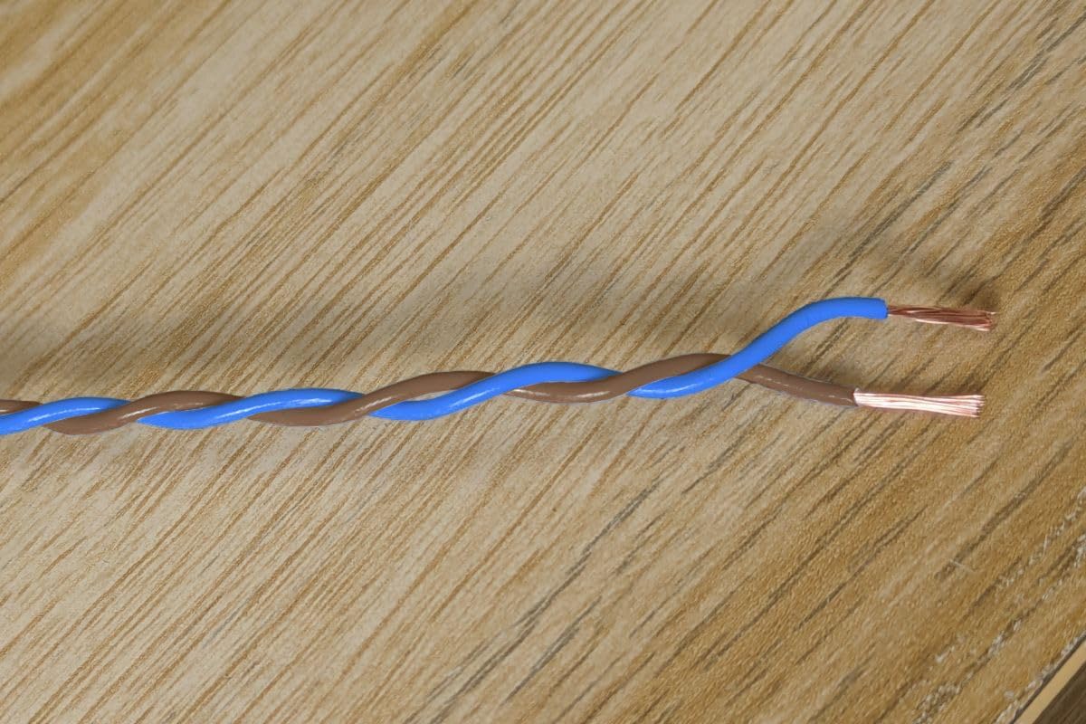 Cable de bus CAN, color azul y marrón, 22 AWG/0,35 mm², 5 metros