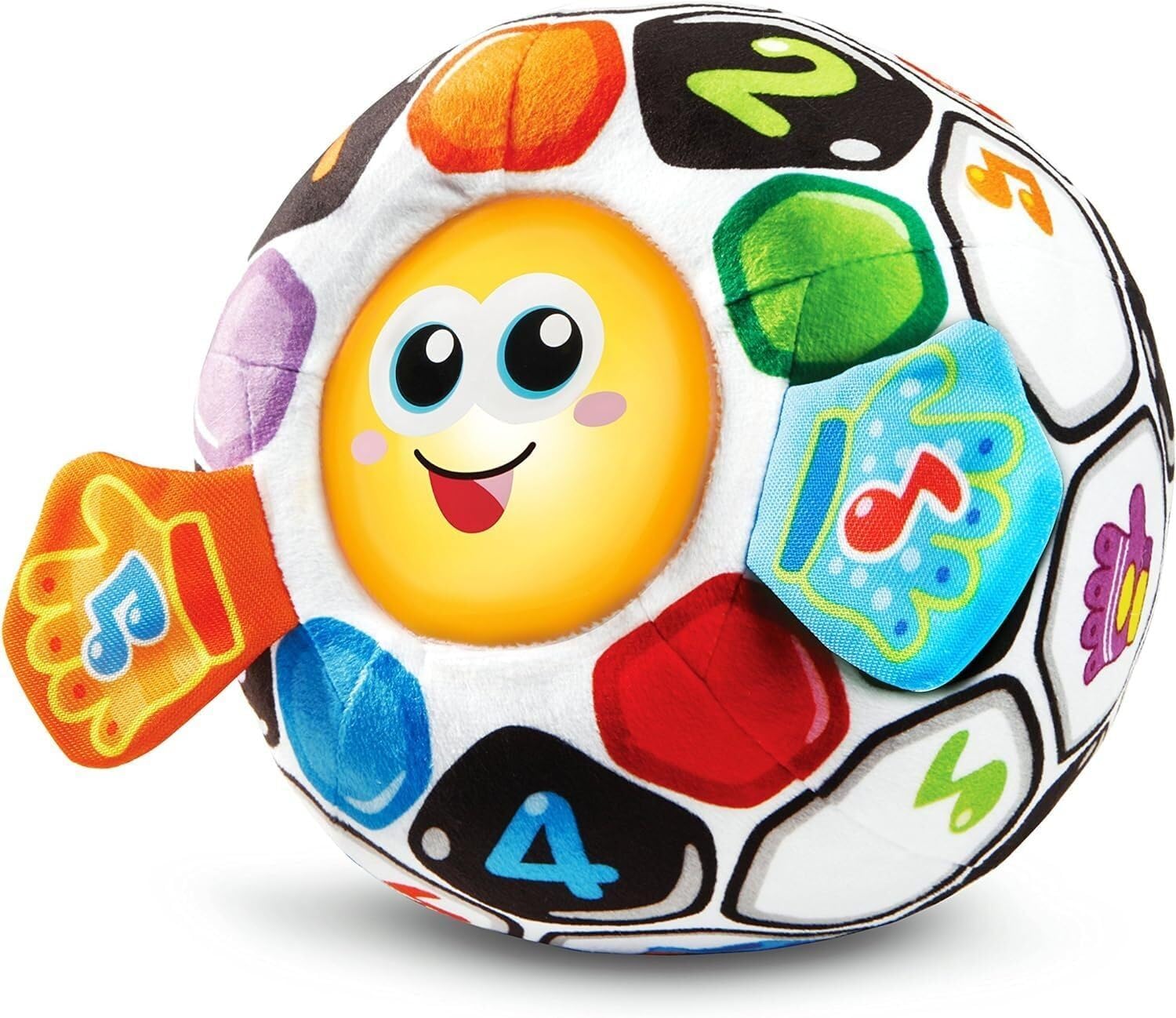 My 1st Football Friend, Football Toy for Sensory Play, Interactive Educational Toy with Learning Games, Suitable Gift for Boys and Girls Aged 1 2 3 Years Old